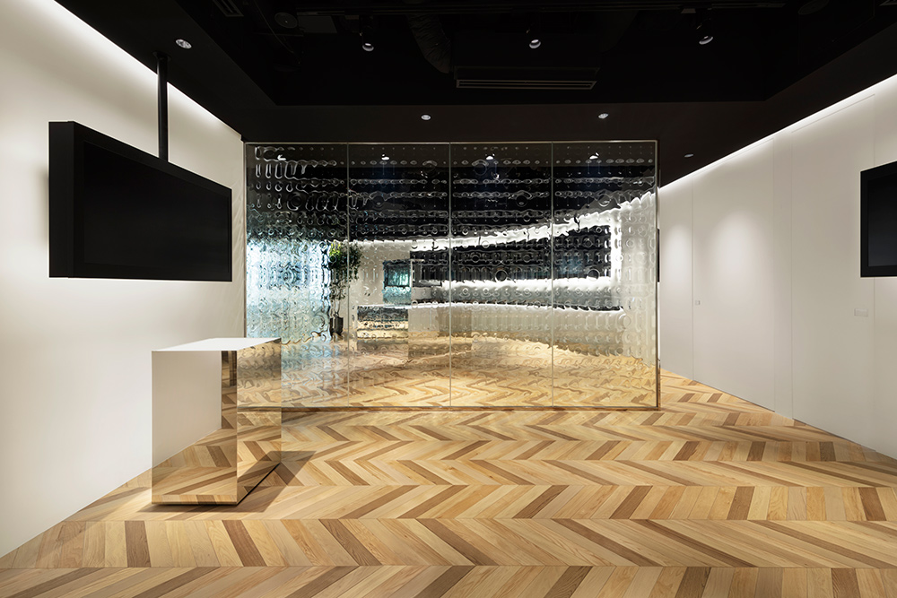 Thinthia French Herringbone (Custom-made color) Construction example 3