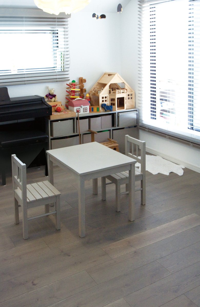 Wild 45 Oak with knots custom-made color Construction Example 3