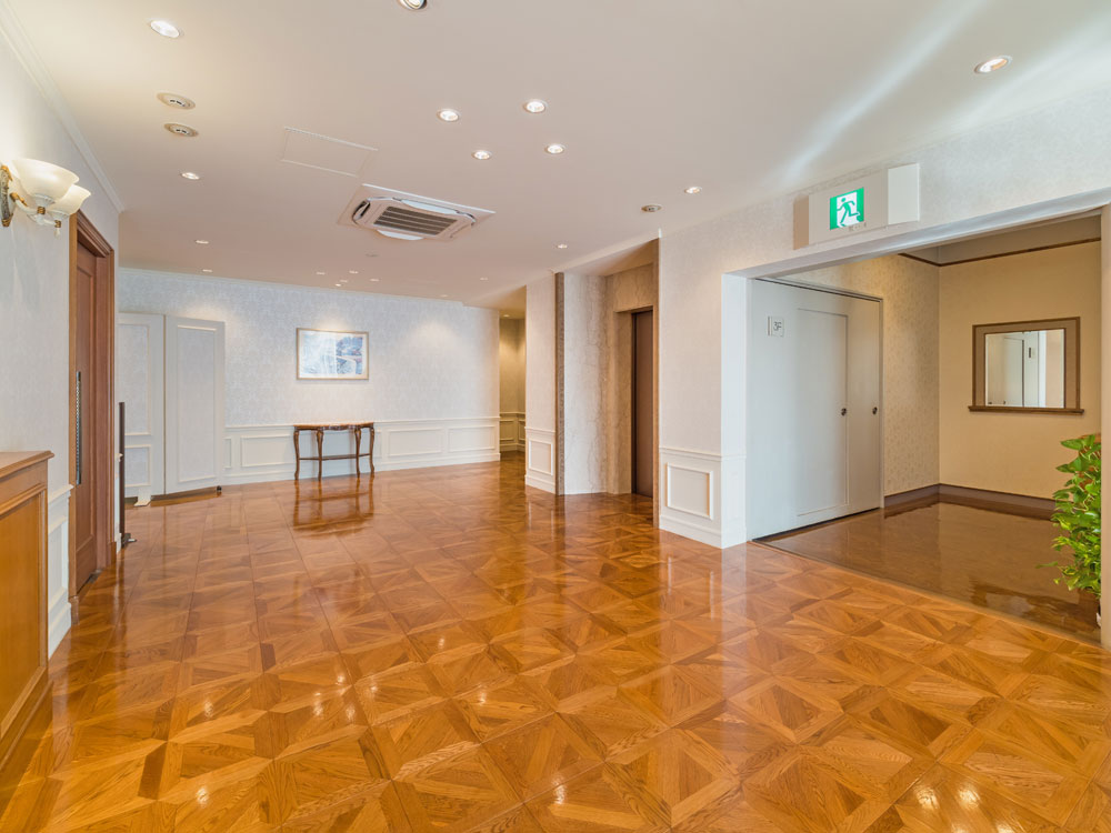 Premium design parquet (Oak custom size) Construction example 6