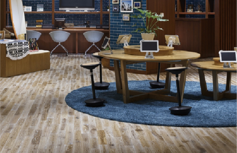 Wild solid direct stick oak