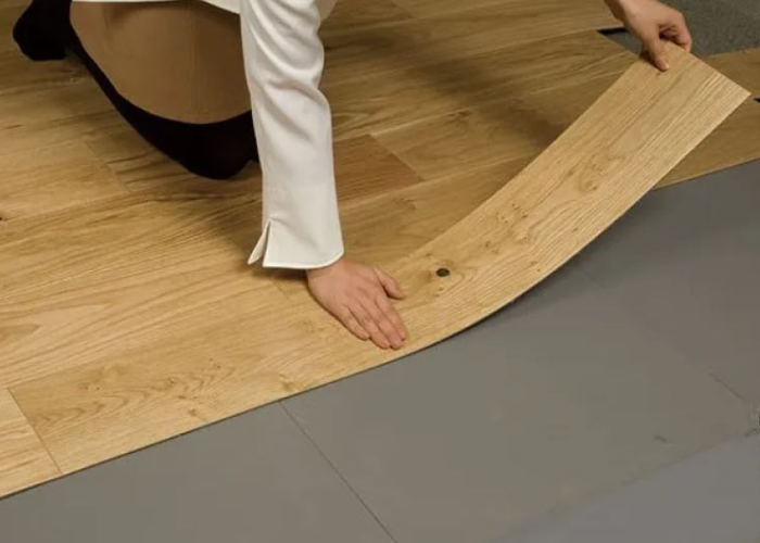 It is possible to install directly on the OA floor with adhesive.