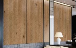 Woodpecker non-combustible wall carving